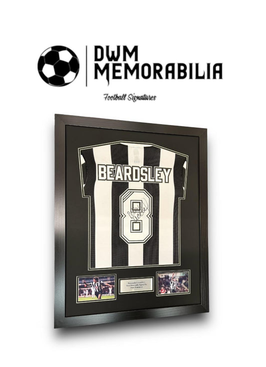 Peter Beardsley signed shirt.