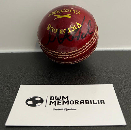 Mark Wood signed cricket ball.